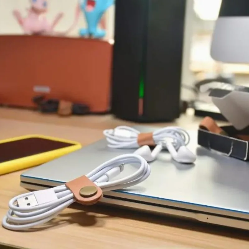 Oppselve кожаные органайзеры для кабелей 4 шт