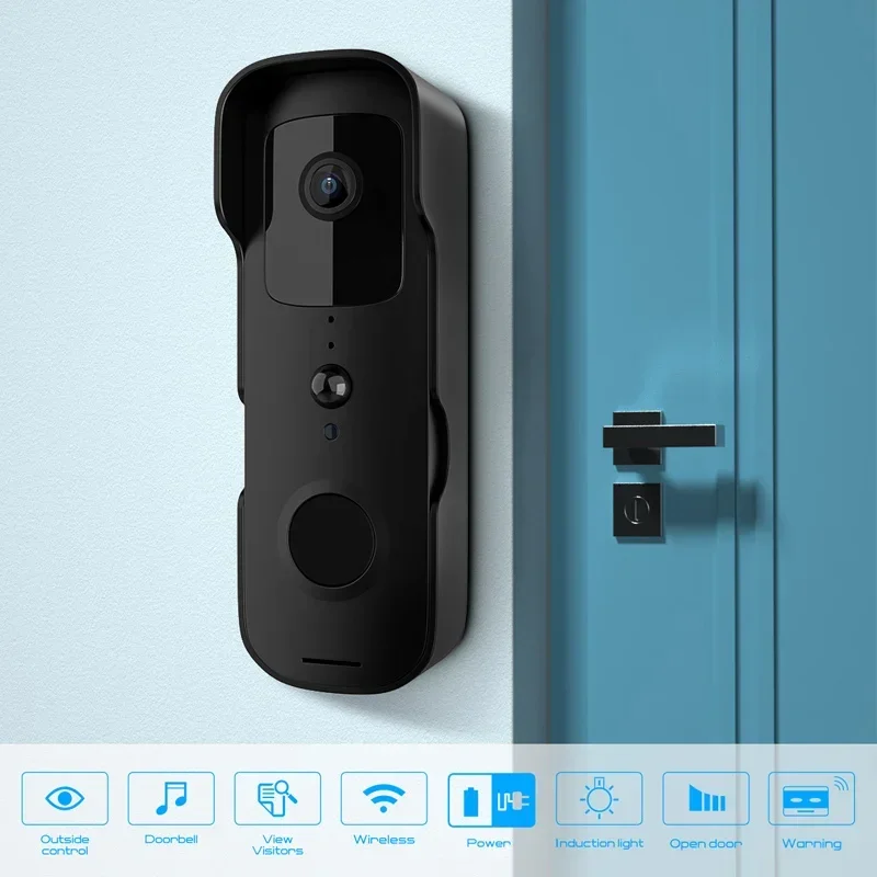 

Tuya Smart Video Doorbell Waterproof Night Vision Door Viewer 1080P FHD Camera Digital Visual Intercom WIFI 2.4G Tuya Door Bell