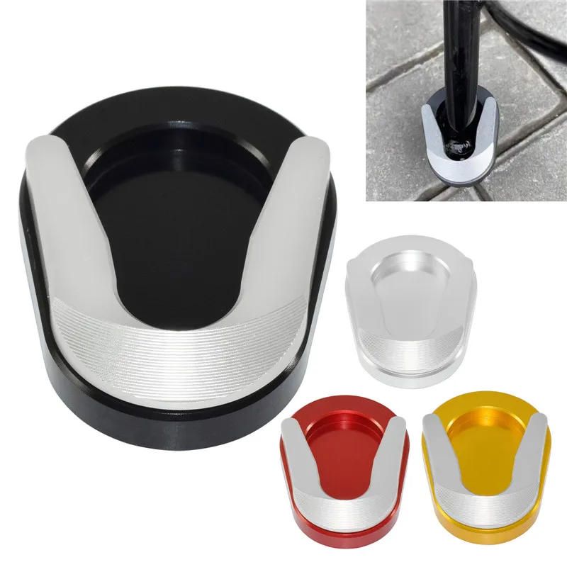

Motorbike Kickstand Foot Side Stand Extension Pad Support Plate For Vespa Primavera 125 150 2014 2015 2016 2017 2018 2019-2021