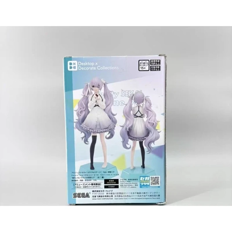 Фото BANDAI SEGA Project Sekai Colorful Stage Feat Hatsune Miku: Коллекционные фигурки Hatsune Miku для декора рабочего стола, в наличии, оригинал №4