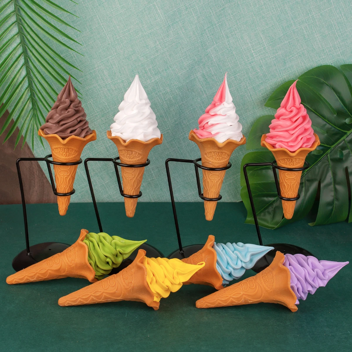 В Япония Хоккайдо витрина для мороженого реквизит вафельная корзина мягкая