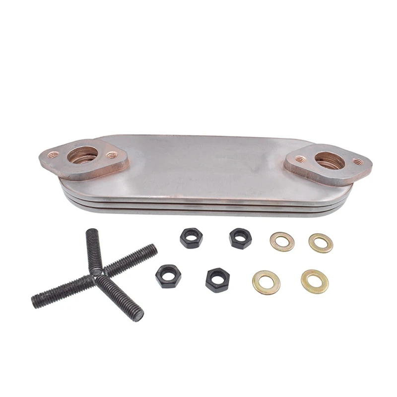 Автомобильный масляный радиатор двигателя как показано на рисунке