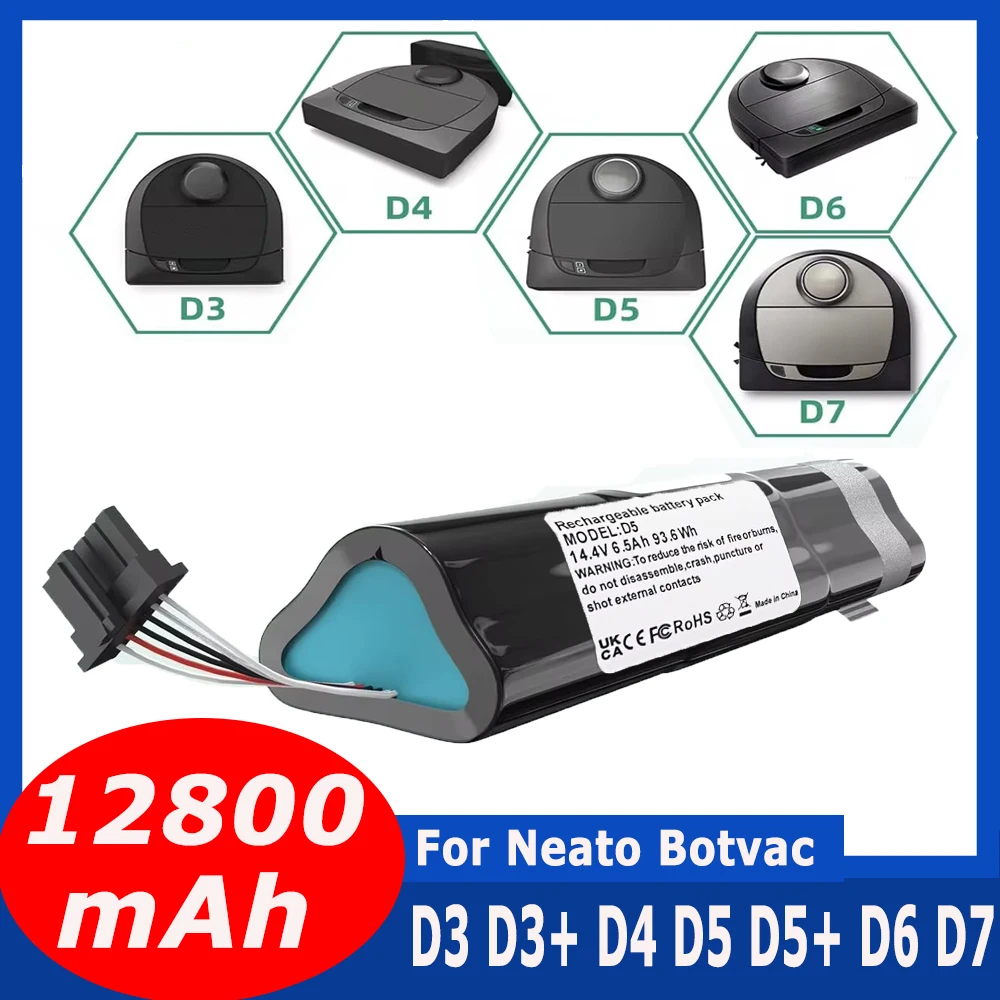 Battery 945-0225 205-0011 for Neato Botvac Connected D3 D3+ D4 D5 D5+ D6 D7 D301 D303 D502 D503 D701 D702 D703 D705