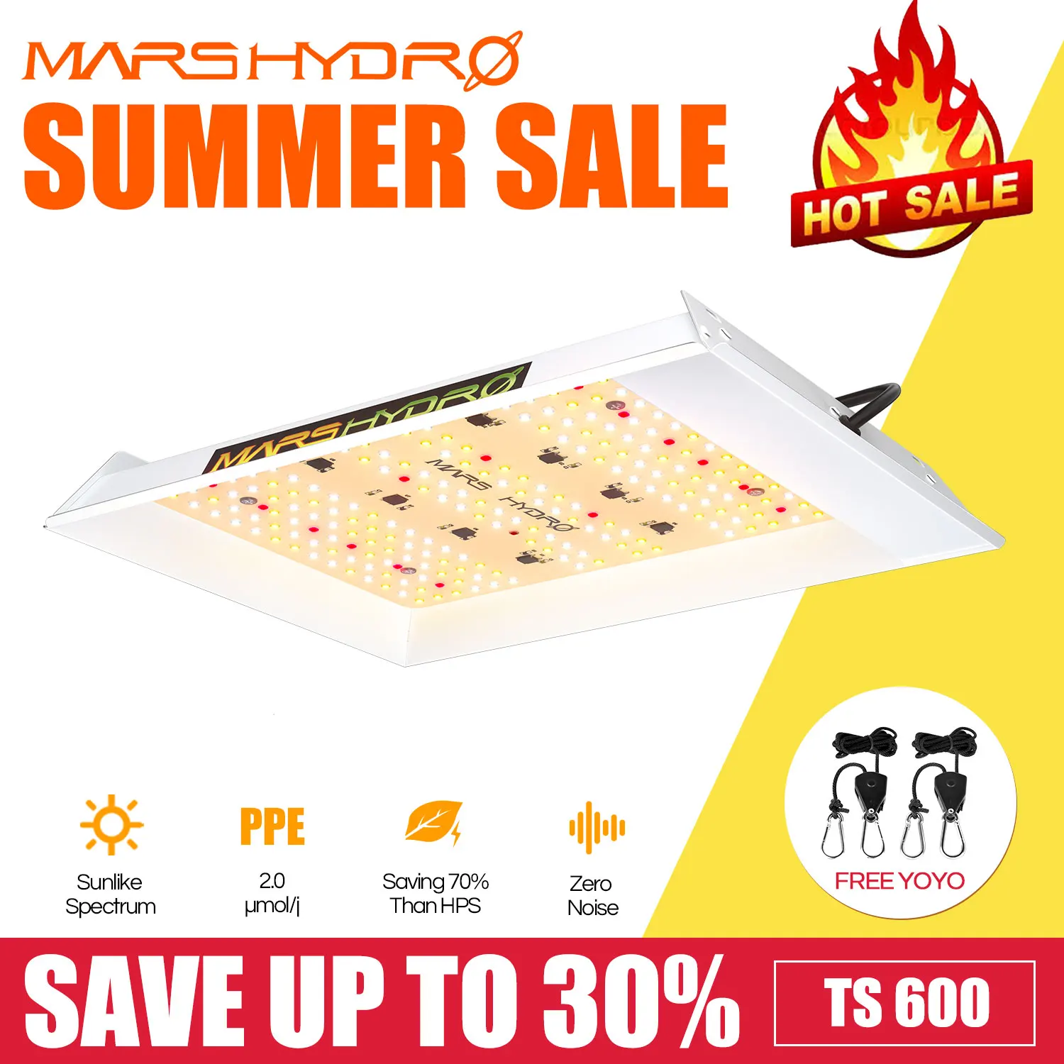 Hot Sale2023 Mars Hydro TS 600 Вт фитолампа для растений 100W Светильник толампа светодиодная полного спектра для выращивания растений LED Grow Light Hot Sale2023 Mars Hydro TS 600 Вт фитолампа для растений 100W Светильник толампа светодиодная полного спектра для выращивания растений LED Grow Light