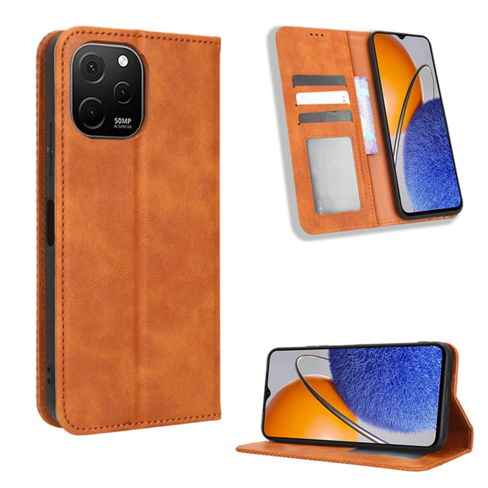 Магнитный чехол для Cubot Pocket Max 5 P60 P40 X30 C30 A20 Кожаный противоударный откидной с 3