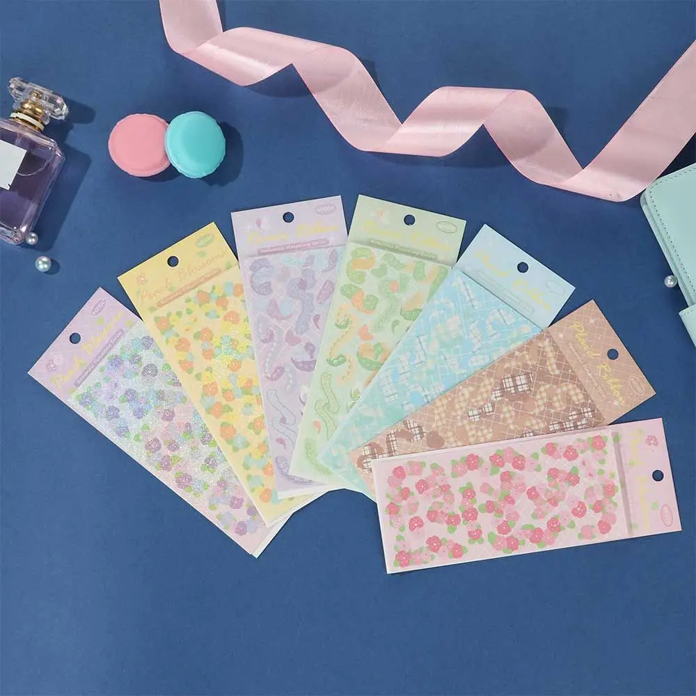 

Journal Album Decor DIY Diary Laser Stickers Label Butterfly Flower Sticker