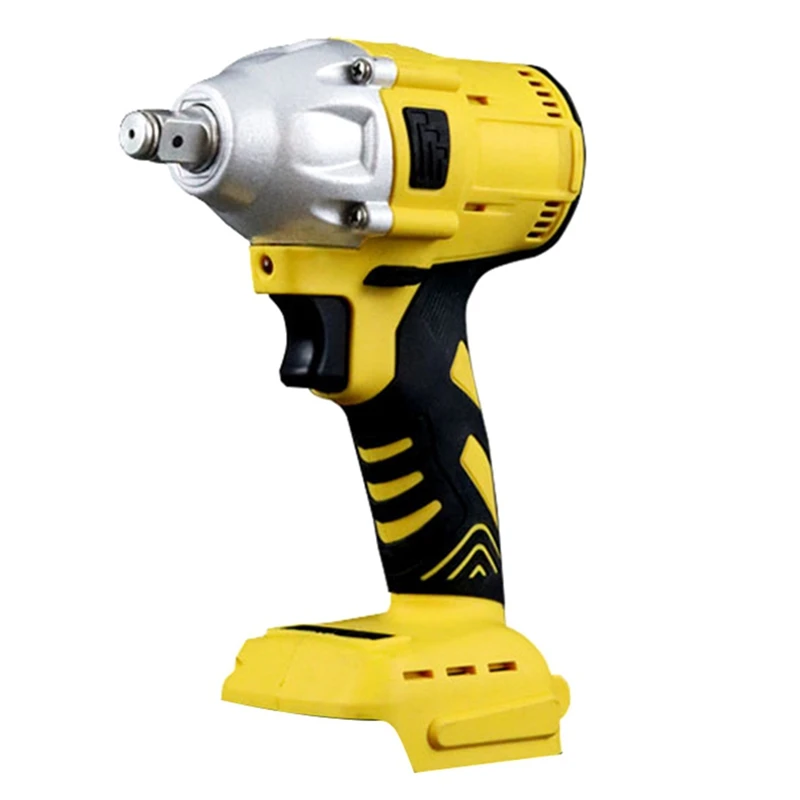 

1 Piece Brushless Electric Impact Wrench Power Tool Wrench For 18V Battery (Bare Metal)