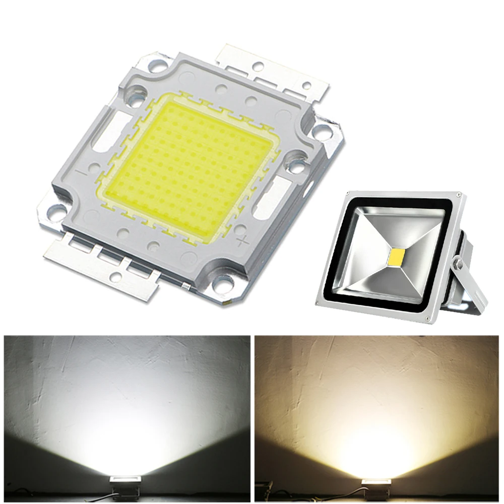 

10W 20W 30W 50W 100W LED Chip Beads Backlight Diode Lamps Cold White Warm White LED Matrix For DIY Flood Light Bulbs Spotlights