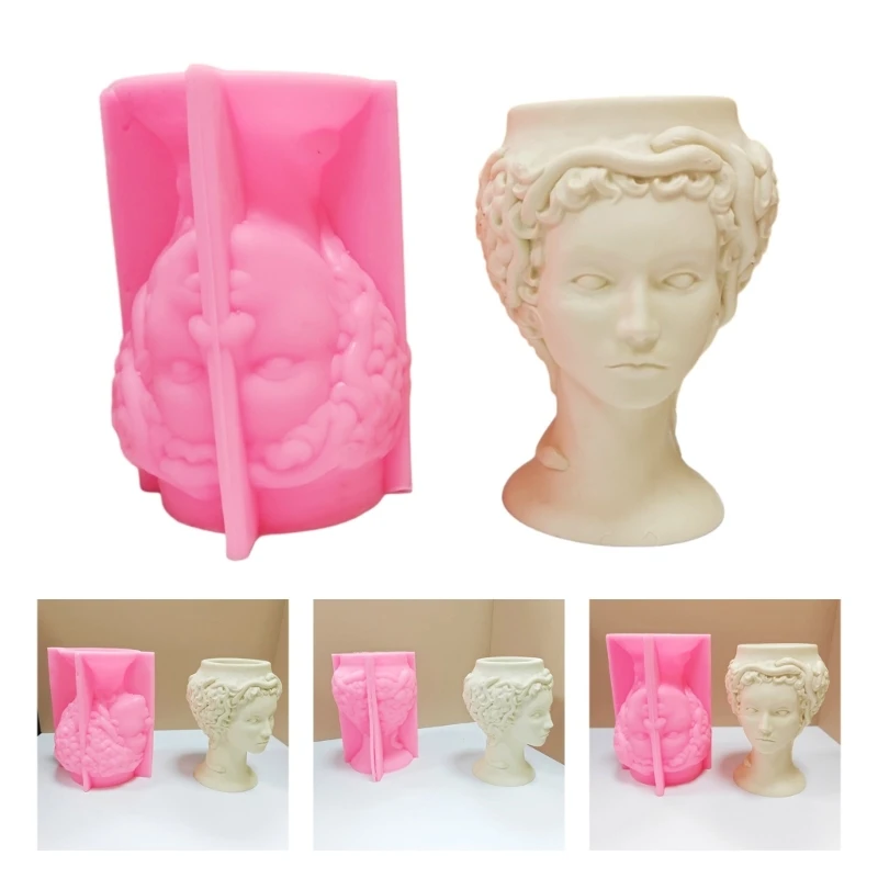 

Форма для вазы в форме медузы, принадлежности для ручного изготовления, ваза для цветочного горшка своими руками T8DE