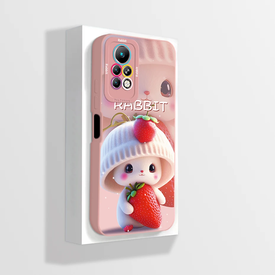 Чехол для Infinix Note 11 Pro X697 Женский Мягкий Силиконовый противоударный тонкий