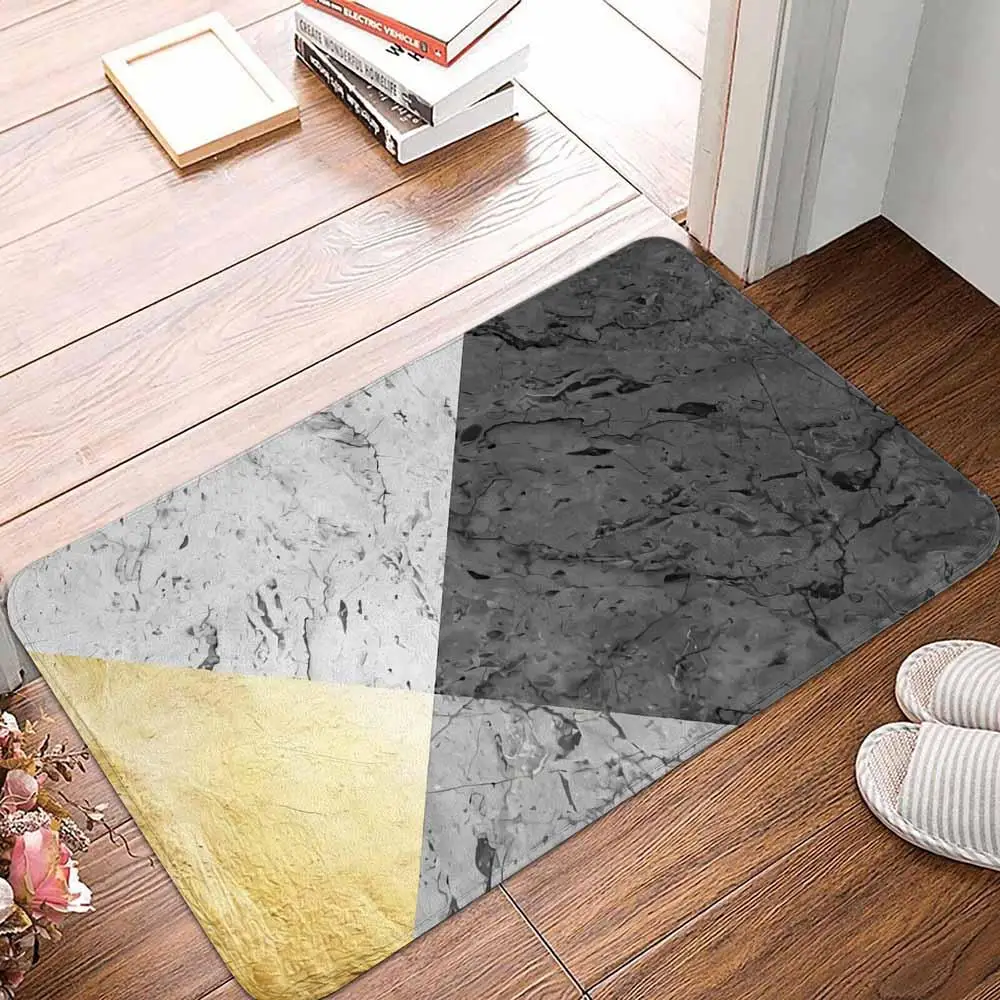 

Мраморный акварельный коврик для входной двери, кухни, ванной, мягкий фланелевый ковер, дверной коврик для пола, комнатный Противоскользящи...