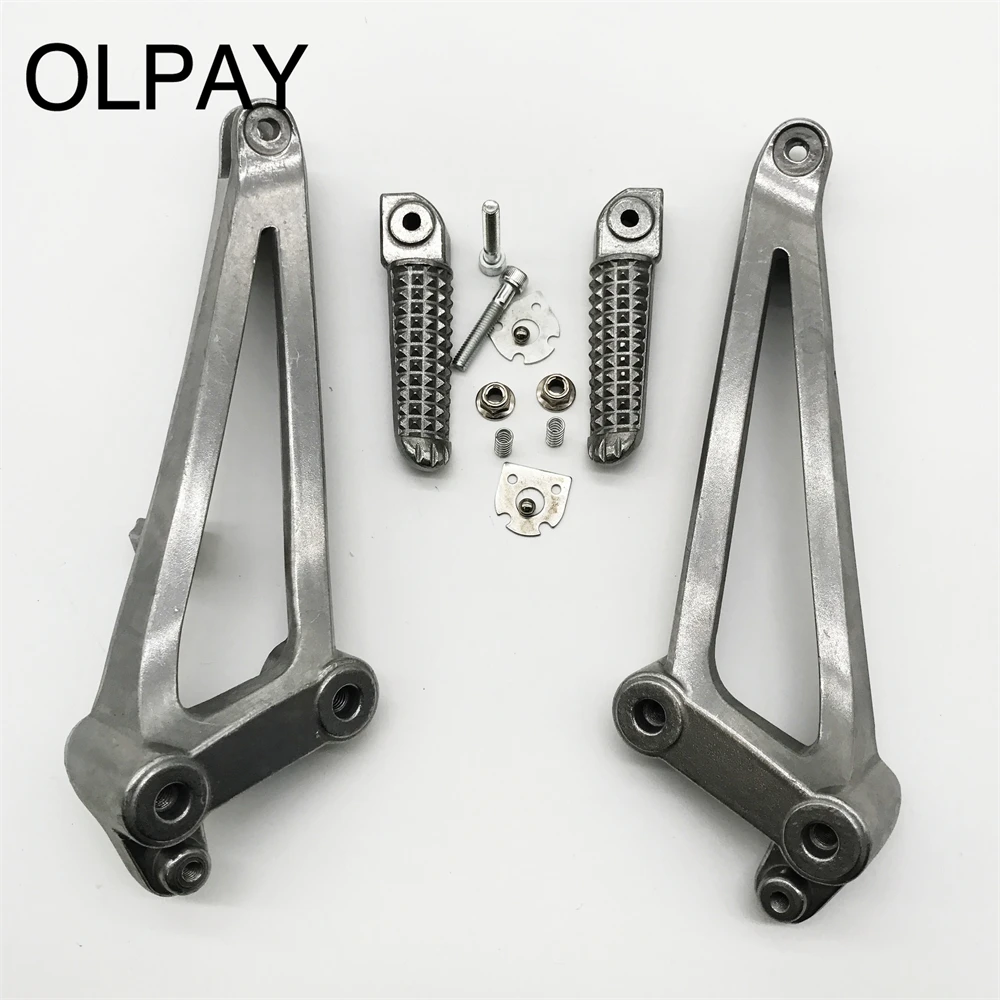 

Superbike Motorcycle Rear Footpeg Foot pegs Footrest Pedals W/ Bracket For Yamaha YZF-R1 R1 YZFR1 2009-2014 2010 2011 2012 2013