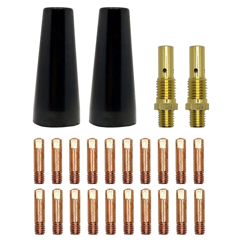 

Комплект наконечников из латуни без газа для сварочного аппарата Lincoln Magnum 100L & Weld-Pak 100HD 125HD 140HD MIG, MIG Eastwood 135/175, 24 шт.