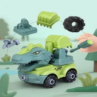 car toys dinosaurs transport car carrier engineering toys for kids assembled and disassembled car model for kids birthday gifts