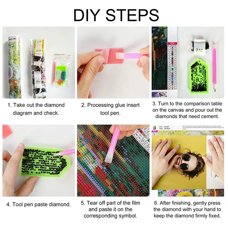 Горячая полная дрель круглые стразы алмазная живопись красочная картина с