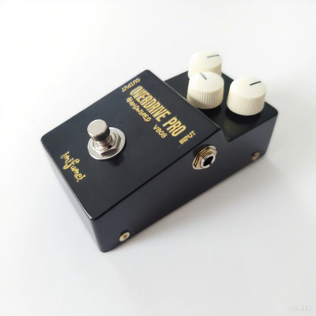 Фото Гитарная педаль эффектов TGP TS V808 Overdrive Pro от Handwired, педаль драйвера с контролем сат-басов №1