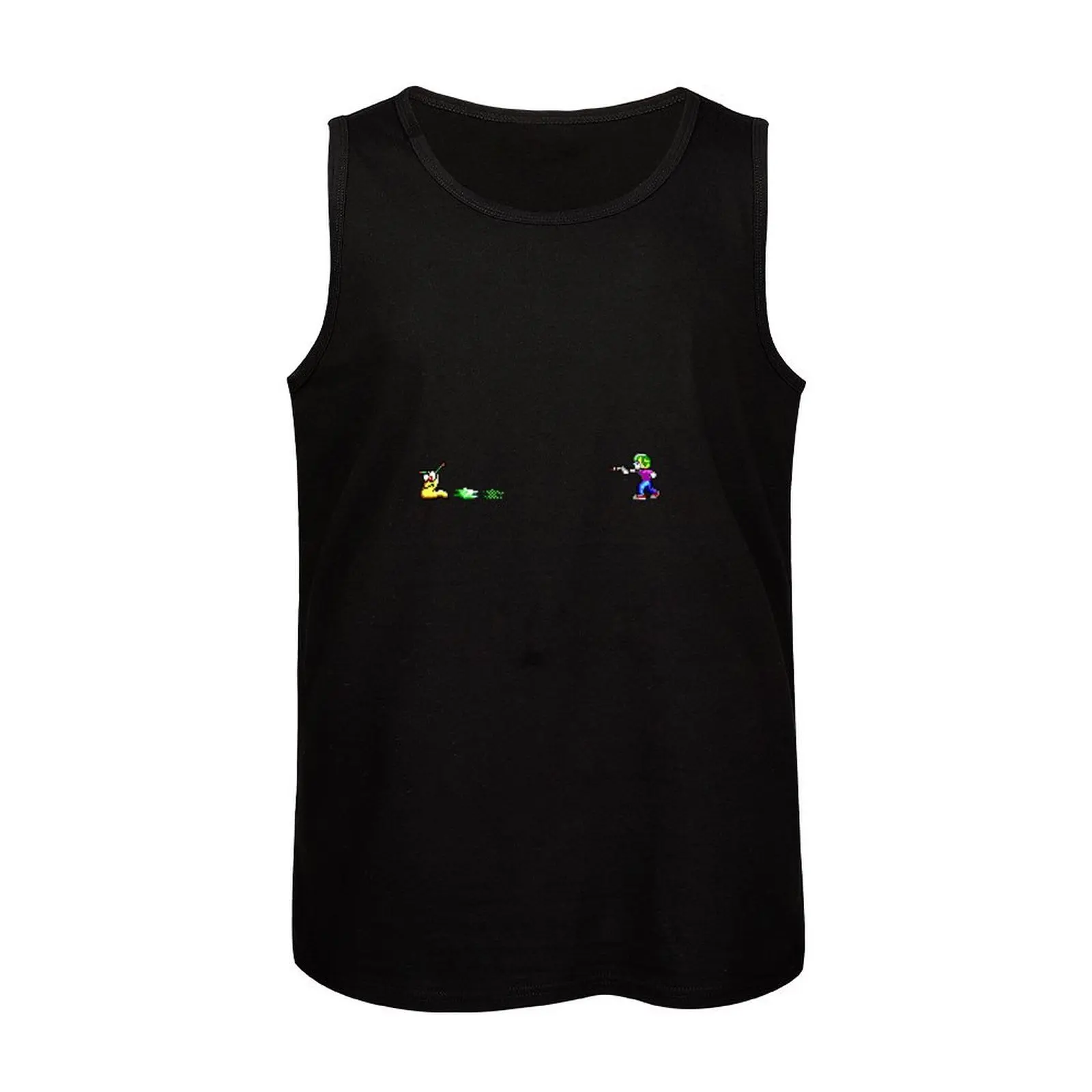 Мужская рубашка без рукавов Commander Keen черная