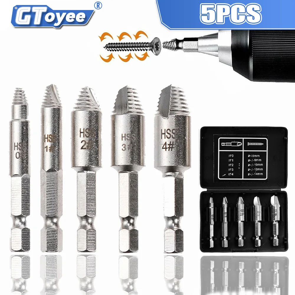 Stripped Broken Screw Bolt Remover Puller Easy Removal Tool 