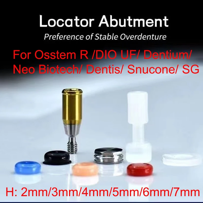 

Overdenture Attachment Kit Dentium For Osstem DIO Locator abutment Implant accessories