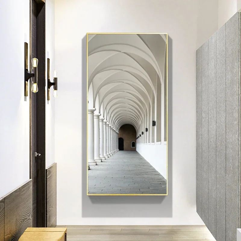 Постер с изображением АРК здания Исламская Картина на холсте настенное