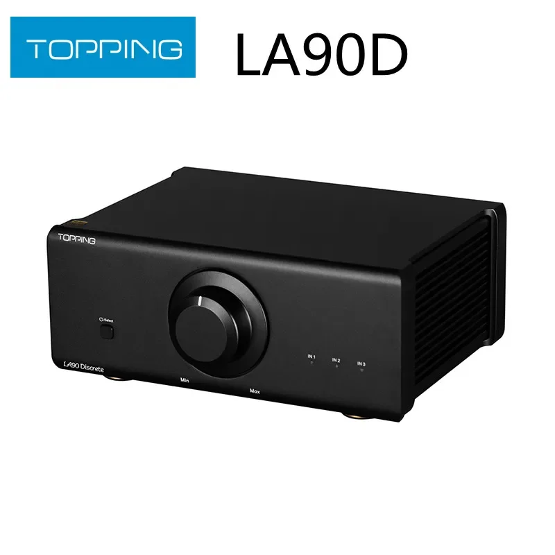 TOPPING LA90 Дискретный усилитель мощности 3 * XLR/TRS Входы 2-ступенчатые настройки