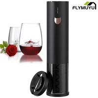 rechargeable automatic wine bottle opener foil cutter electric corkscrew with usb charging cable suit for kitchen homebar opener