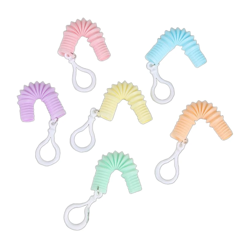 Stress Toy Sensory Fidget Stretchy Tube Free Wrap Bend Autism OCD ADD Therapy |