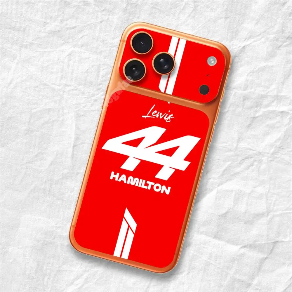 Фото LH44 L-Lewis Hamilton-S Съемная УФ-пленка для iPhone 17 Pro 17 ProMax HD-наклейка на заднюю панель №3