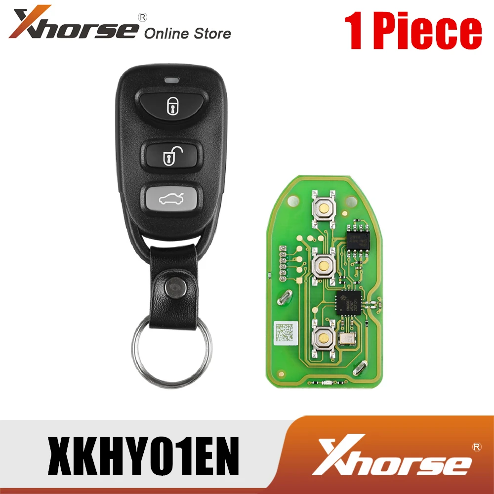 

Xhorse XKHY01EN проводной дистанционный ключ для Hyundai 3 + 1 кнопки английская версия 1 шт.