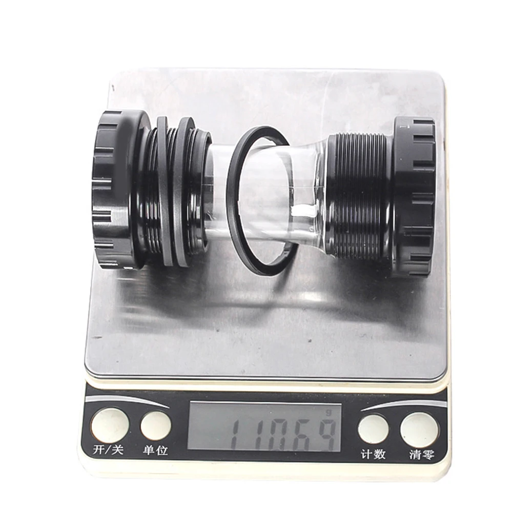 

Part Palin Axis 68-73MM BB BC1.37X24T Bottom Bracket Hollow One-piece Design Less Abnormal Noise Light Weight New