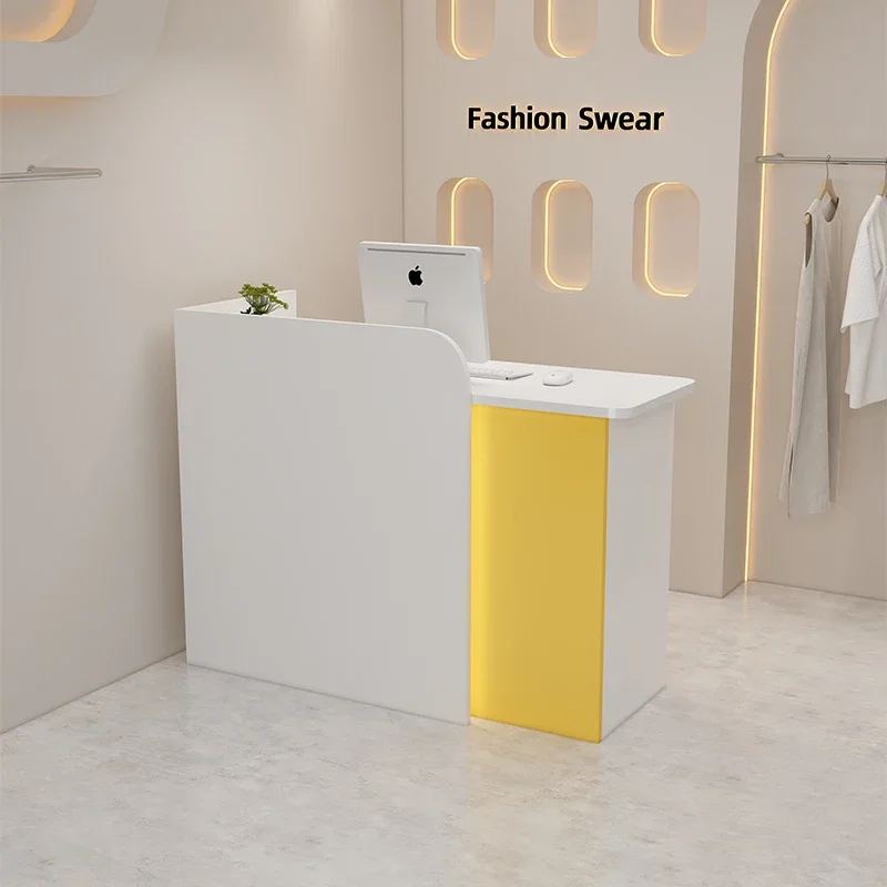 Черные маленькие стойки регистрации скандинавский дисплей барный кассир стойка