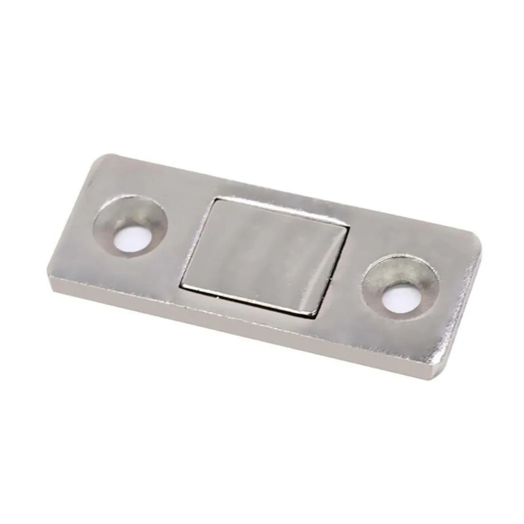 

4Pcs Strong Magnetic Door Closer Cabinet Door Catch Latch Furniture Doors Magnet Stop Closet Cupboard Latch Furniture Hardware