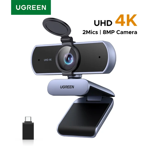 УГREEN веб-камера 4K FHD 1080P  для конференц-связи