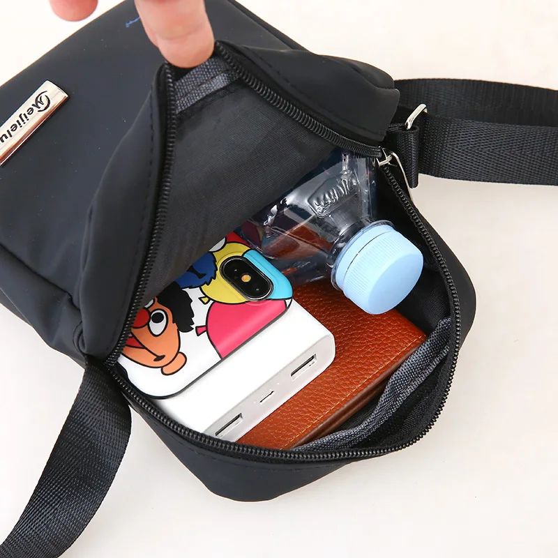 2023 Men's Bag Fashion Small Canvas Casual Handbags Male Cross Body Shoulder Messenger Bags For Men Purses And Handbags