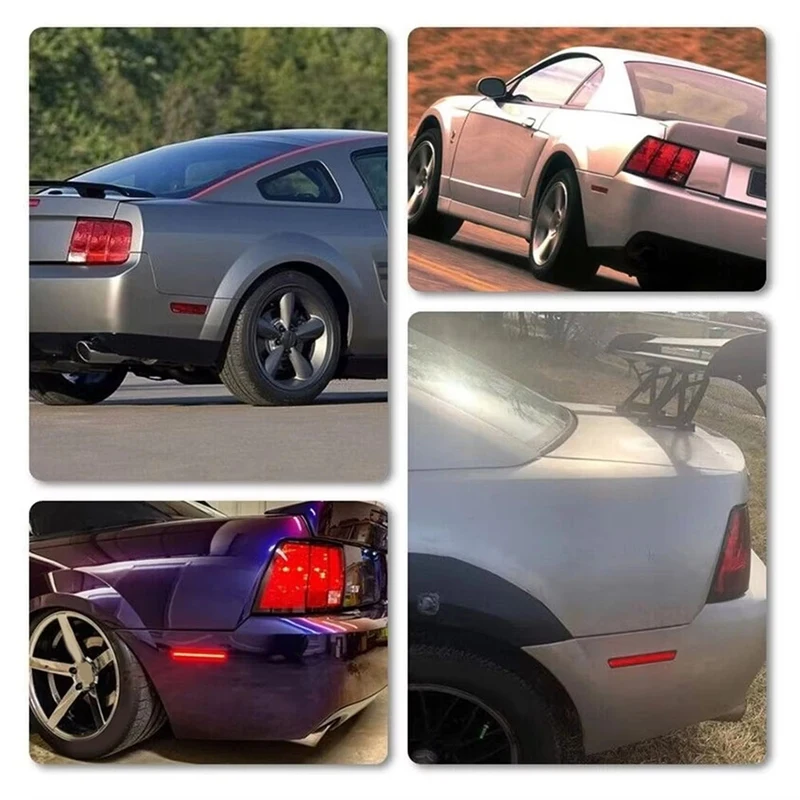 Светодиодный боковой габаритный фонарь заднего бампера для Ford Mustang 1999-2004 XR3Z-15A448-AA