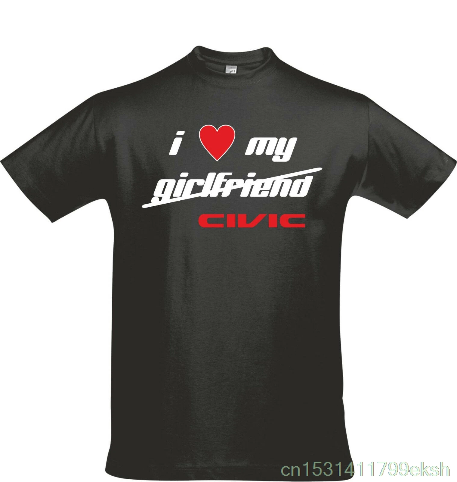 

T-Shirt Love my Civic Type R Lustig Type R Tuning Japan Ricer JDM ej ek eg fn