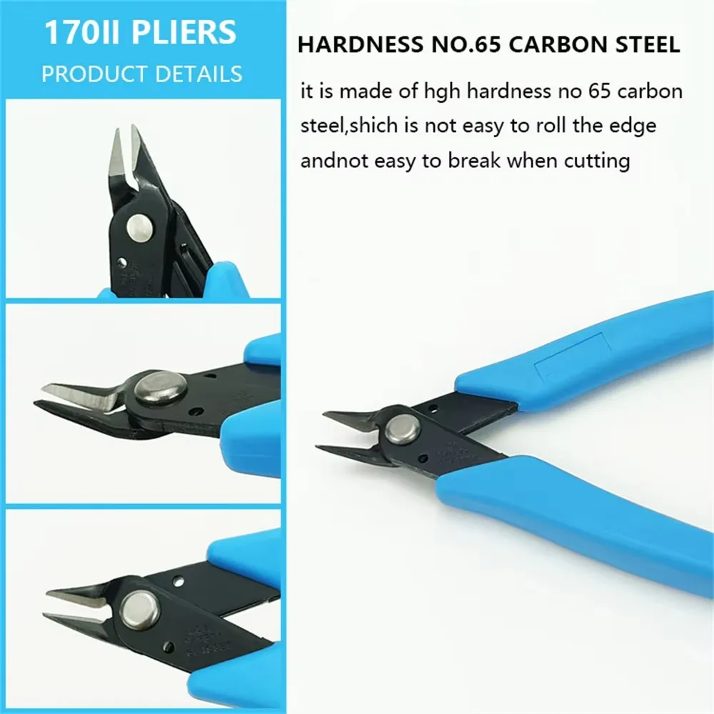 Кусачки для проволоки 170II кусачки пружинные резки боковые Diagoanl