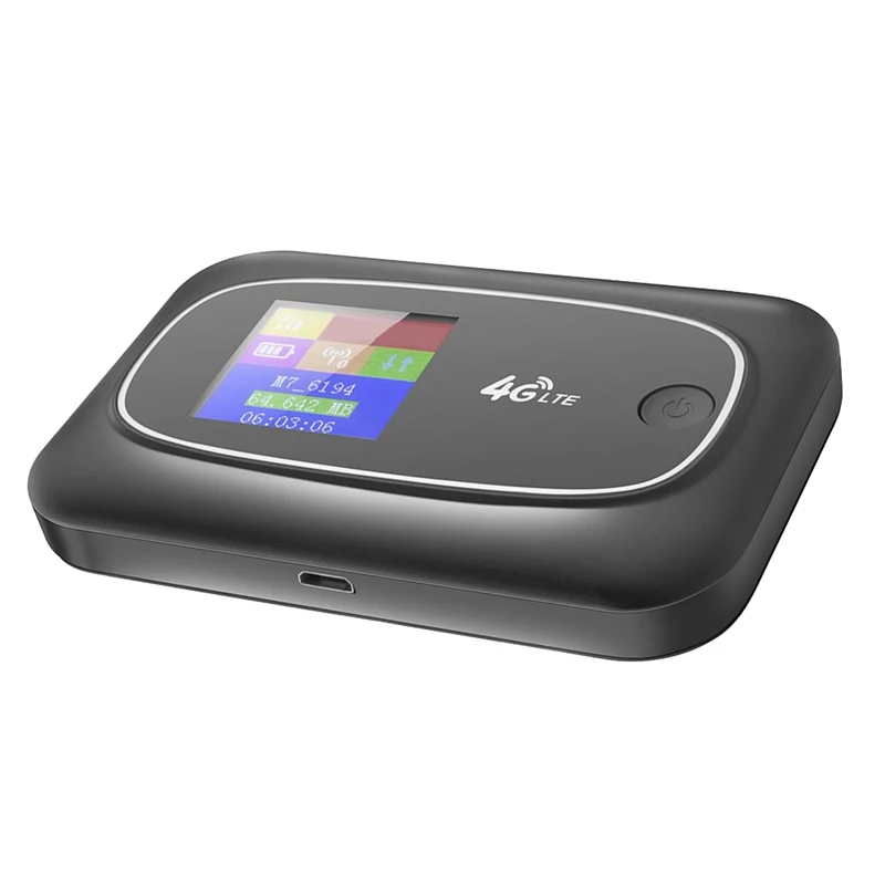 

Portable Wifi Router Pocket Mobile Wifi Hotspot 4G With Sim Card Slot Unlocked Modem Wifi Router