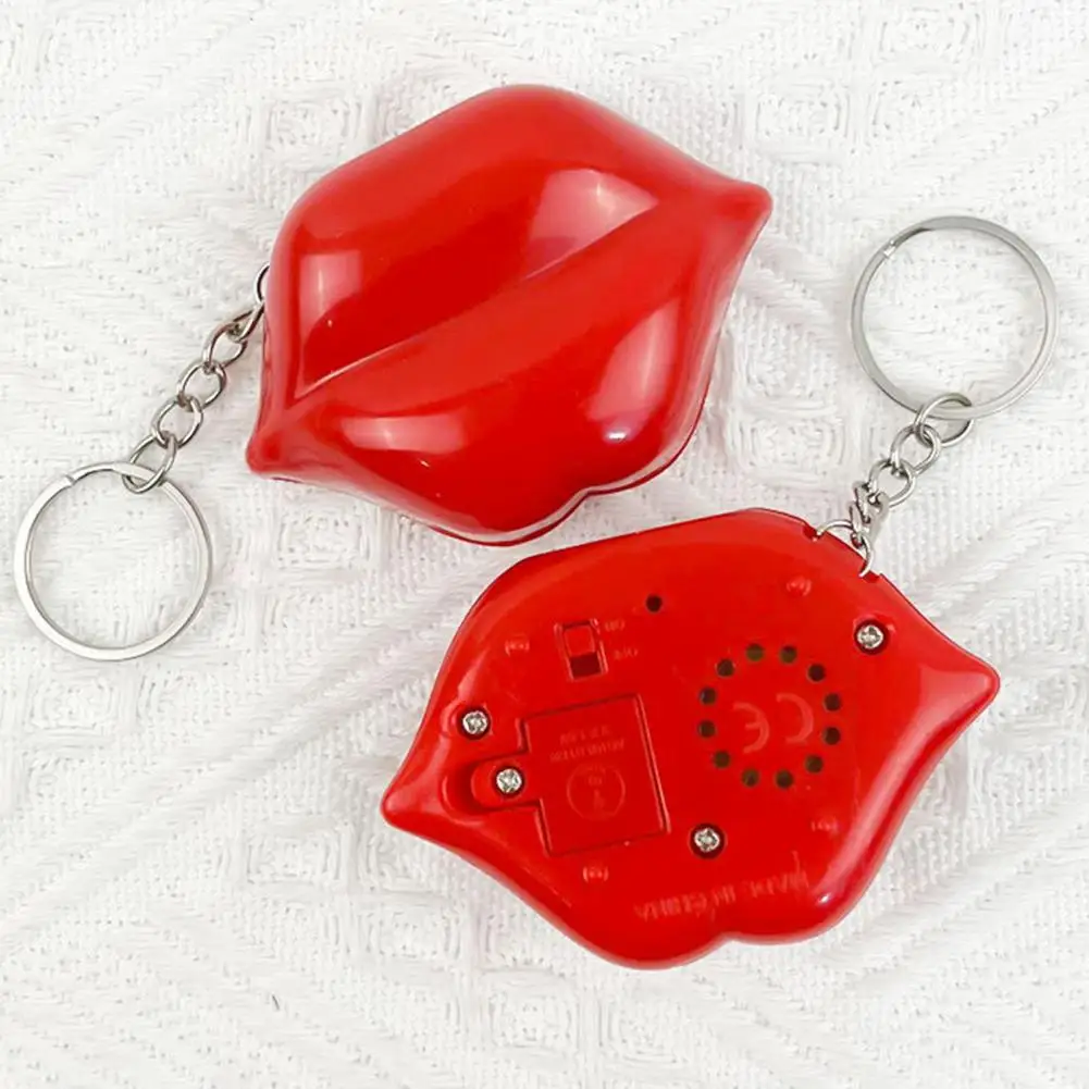 Брелок для рюкзаков портативная фотоподвеска с забавным звуком поцелуя