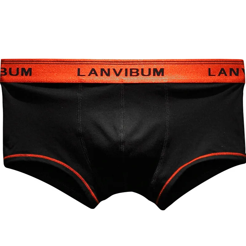 

2023 Men's Underwear Pure Cotton Low Waist U Raised Large Bag Youth Quadrangle Pants Comfortable Shorts High Quality