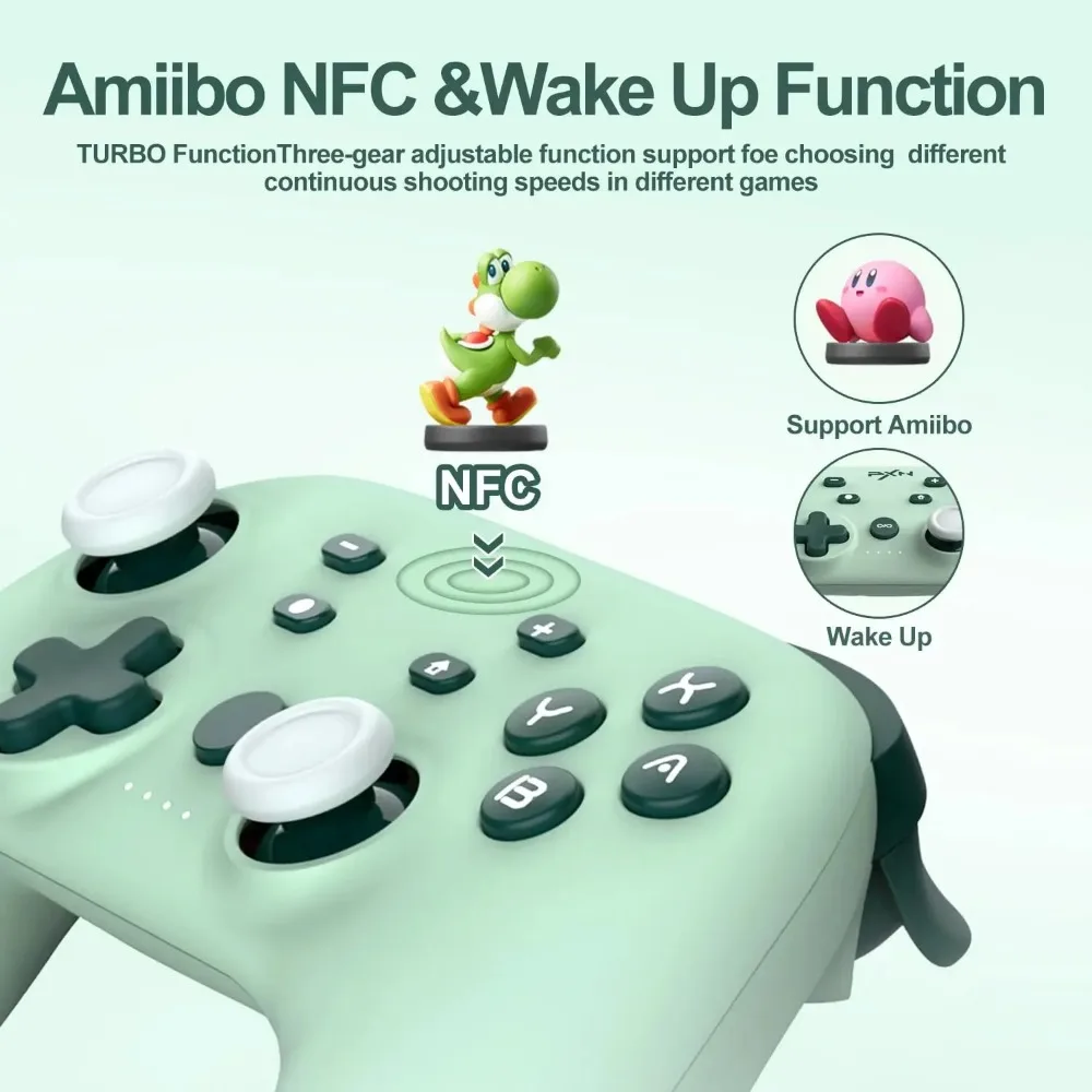 Беспроводной переключатель PXN P50H профессиональный геймпад Ранняя турбо