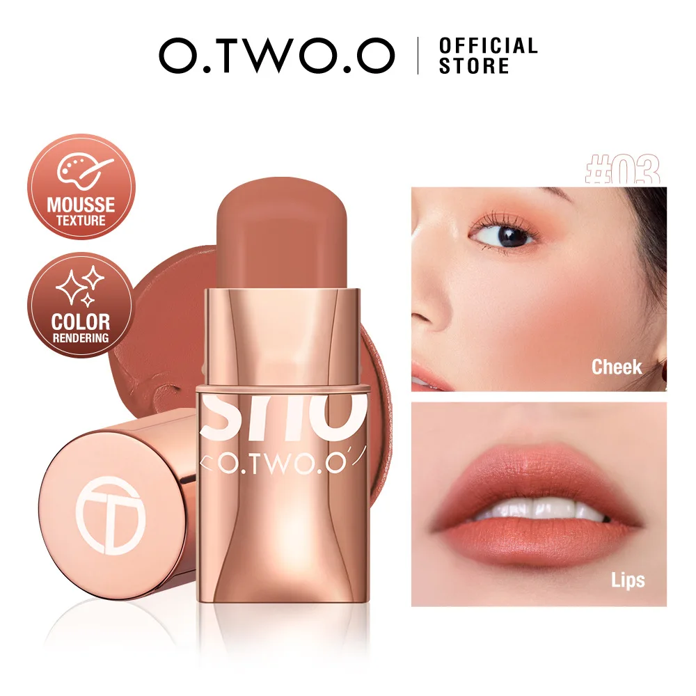 

Vitality Silky Blush Cream Trimming Appear Complexion Nature No Makeup Blush Stick Makeup Cosmetic