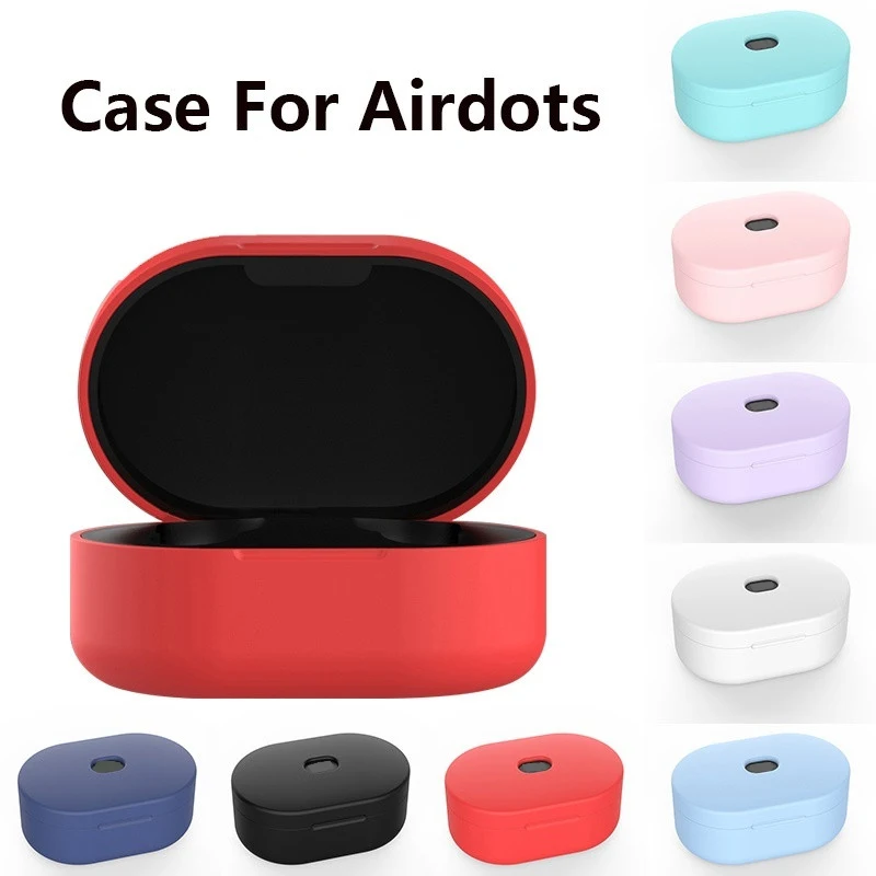 

For Xiaomi Redmi Airdots Tws Air Dots Case Protective Cover Soft Coque Etui For Mi Airdots Earbuds Eirdots In Ear