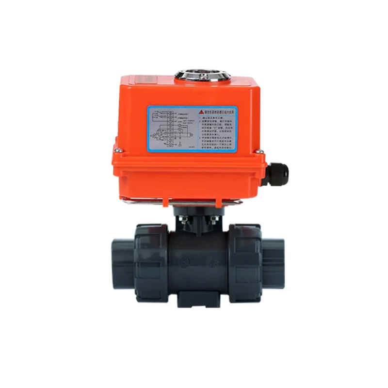 Электрический шаровой кран DN15 XIEF с микро-клапаном и внутренней резьбой