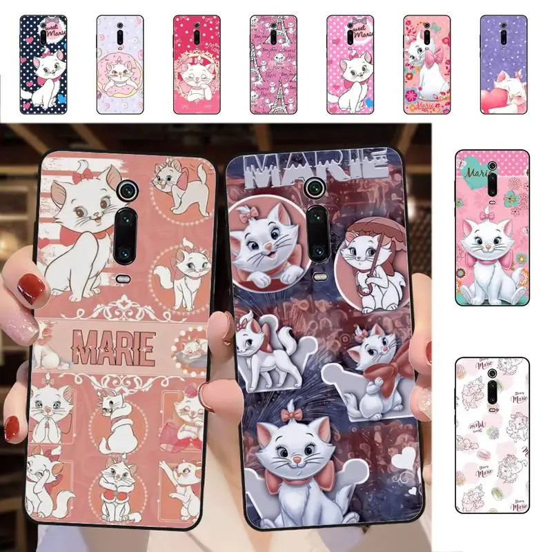 

Disney Marie Cat Phone Case for Redmi 5 6 7 8 9 A 5plus K20 4X 6 cover