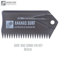 Ananas Surf  расческа для воска  с ключом для плавников для серфинга гребень для серфинга SUP  для водных видов спорта серфинга