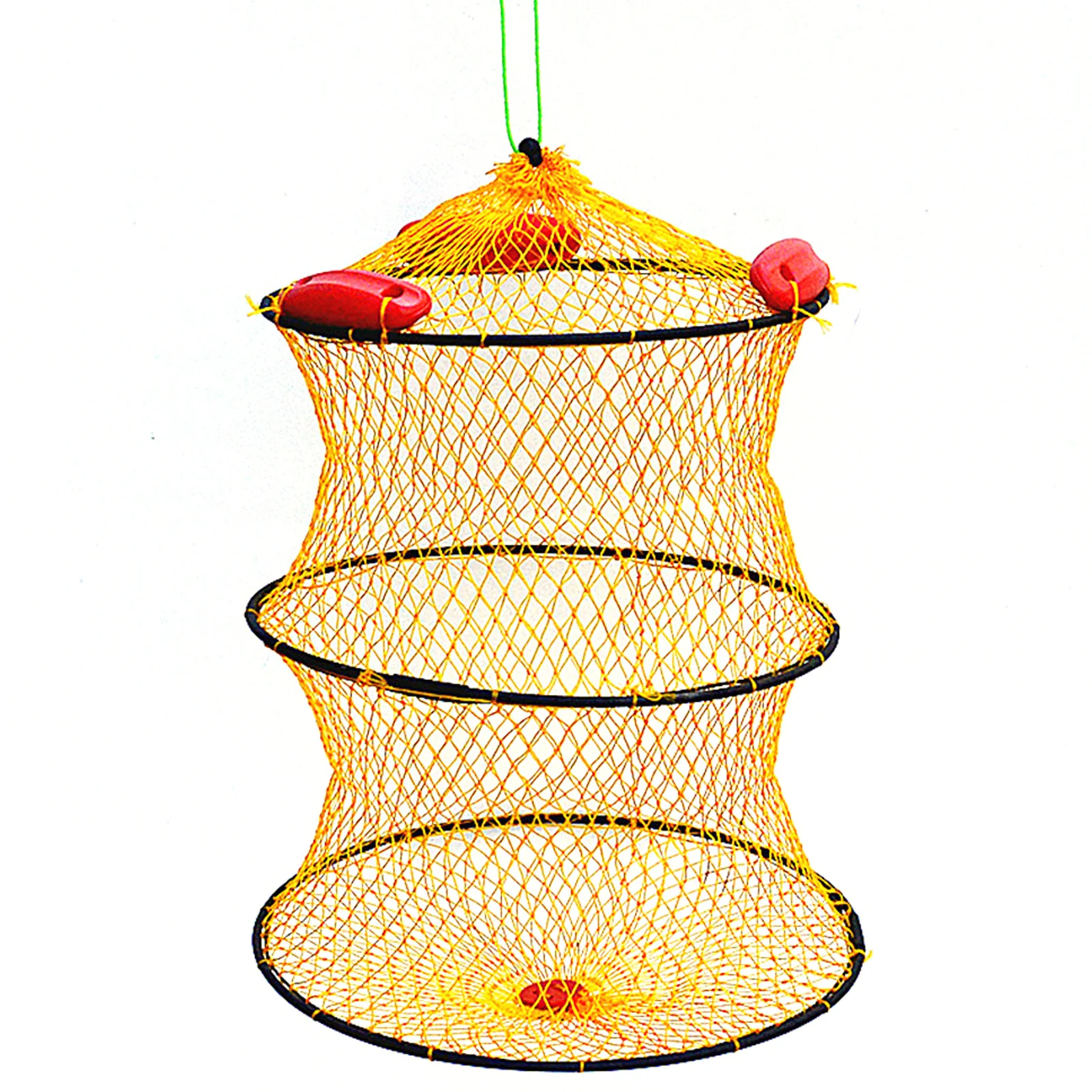 

65cm Fishing Net Mesh Fish Trap Collapsible Portable Fish Cage Fishing Accessories Fishing Equipment For Fishing Fishing Gear LA