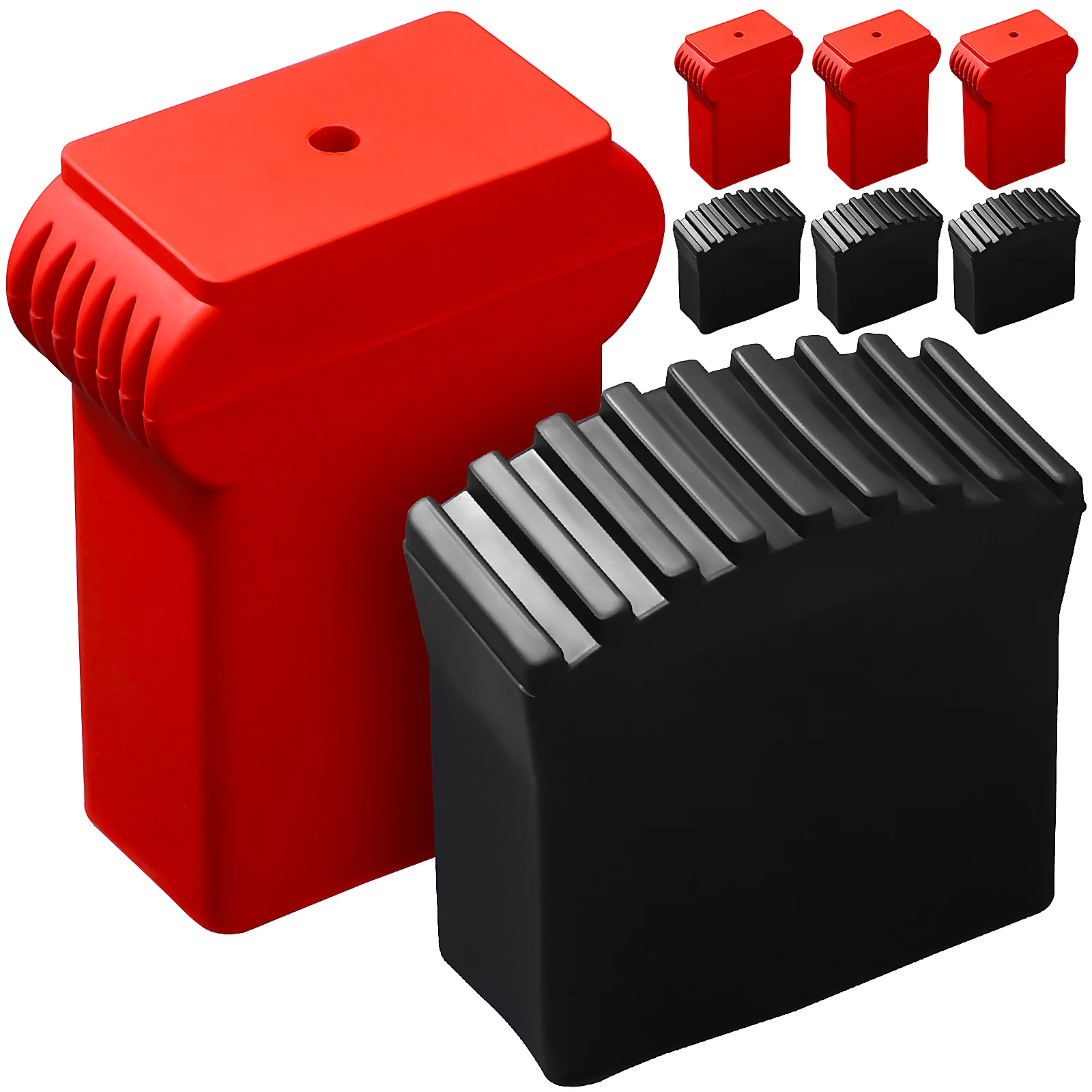 

8 Pcs Accessories Folding Herringbone Ladder Furniture Foot Pads Feet Rubber Leg Protector Cover