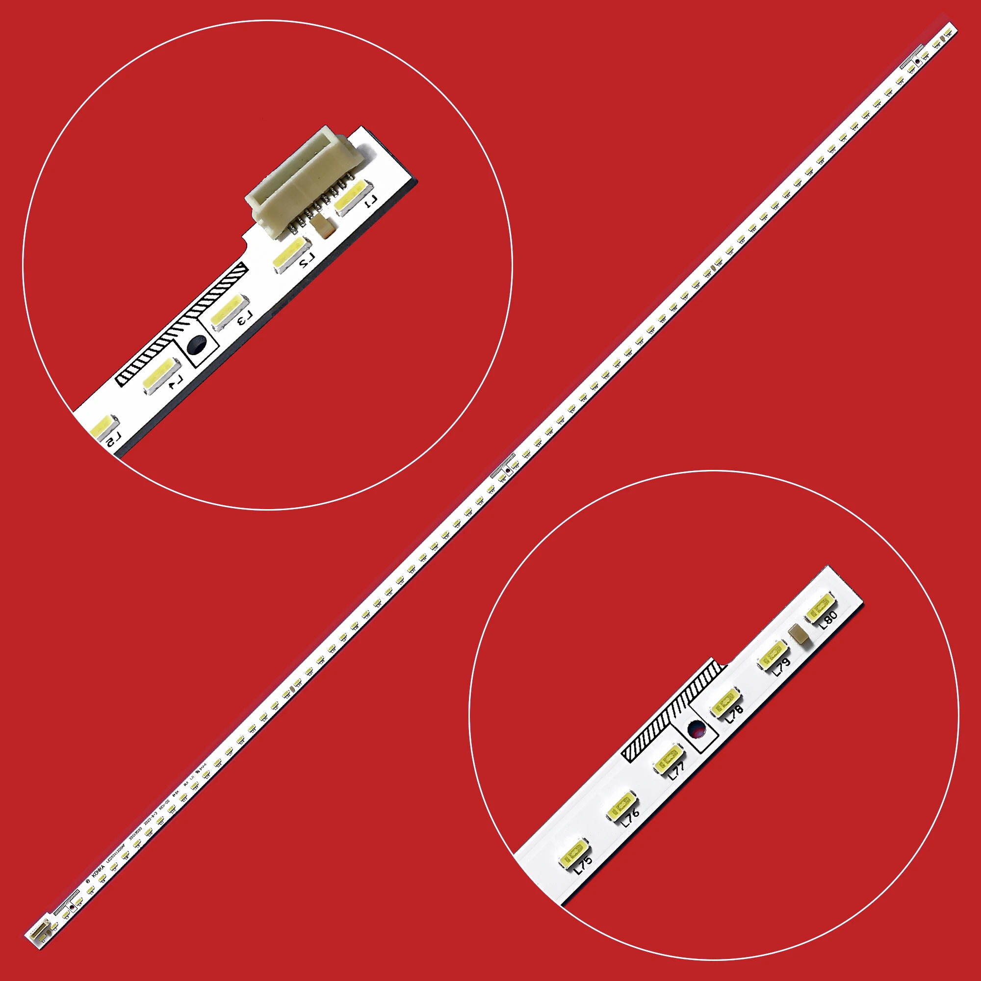 

Original 80LED strip Circuits 35018797 35019589 3520015 KPL+490B1LED1 37024855 FOR LED49T16A LED50R5600PF LED50X1200AF