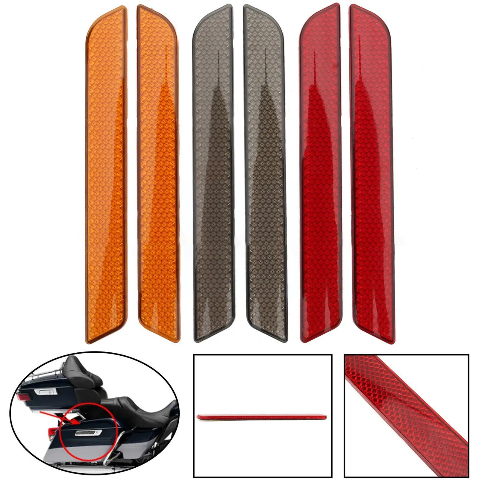 

1 пара, отражатель для передней вилки мотоцикла, F3u2